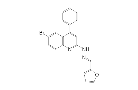 2-furaldehyde (6-bromo-4-phenyl-2-quinolinyl)hydrazone