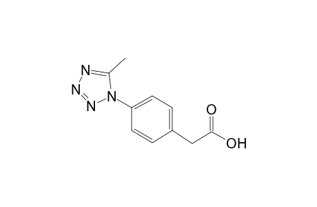 Benzeneacetic acid, 4-(5-methyl-1H-1,2,3,4-tetrazol-1-yl)-