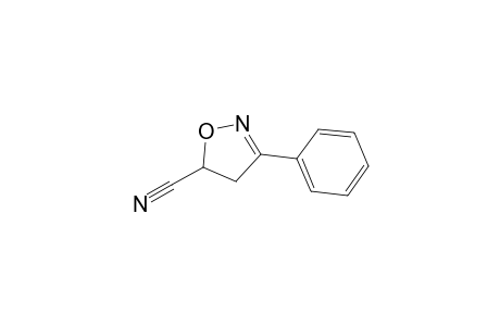 3-Phenyl-2-isoxazoline-5-carbonitrile
