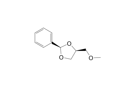 1,3-Dioxolane, 4-(methoxymethyl)-2-phenyl-, (2R-cis)-