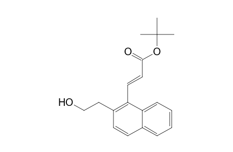 (E)-tert-Butyl 3-(2-(2-hydroxyethyl)naphthalen-1-yl)acrylate