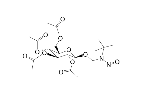 (N-tert-Butyl-N-nitroso-methylamino)-2,3,4,6-tetra-O-acetyl-b-d-glucopyranoside