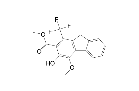 Methyl 3-hydroxy-4-methoxy-1-(trifluoromethyl)-9H-fluorene-2-carboxylate