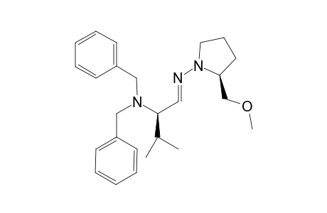 (S,S)-1-(2-Dibenzylamino-2-isopropylacetaldehyde)-2-methoxymethylpyrrolidinehydrazone