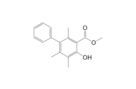 Methyl 4-hydroxy-2,5,6-trimethylbiphenyl-3-carboxylate