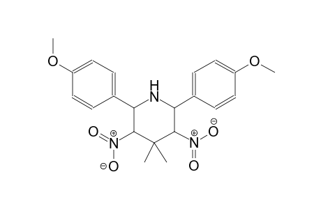 2,6-bis(4-methoxyphenyl)-4,4-dimethyl-3,5-dinitropiperidine