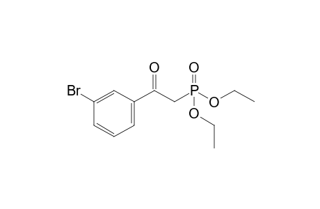 Diethyl 2-(m-bromophenyl)-2-(oxoethyl)phosphonate