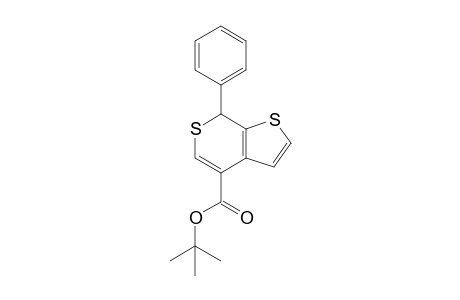 t-Butyl 7-(phenyl)-7H-thieno[2,3-c]thiopyran-4-carboxylate