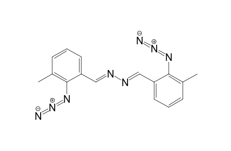 (E)-(2-azido-3-methyl-benzylidene)-[(E)-(2-azido-3-methyl-benzylidene)amino]amine