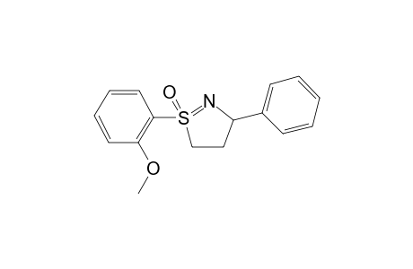1-(2-Methoxyphenyl)-3-phenyl-4,5-dihydro-3H-isothiazole 1-oxide