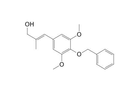 (E)-3-(4-Benzyloxy-3,5-dimethoxyphenyl)-2-methylprop-2-en-1-ol