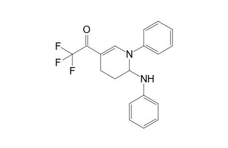 3-Trifluoroacetyl-1-phenyl-6-phenylamino-1,4,5,6-tetrahydropyridine