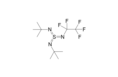 Bis(tert-butylimino)(pentafluoroethylimino)sulfur(VI)