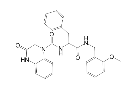1(2H)-quinoxalinecarboxamide, 3,4-dihydro-N-[(1S)-2-[[(2-methoxyphenyl)methyl]amino]-2-oxo-1-(phenylmethyl)ethyl]-3-oxo-