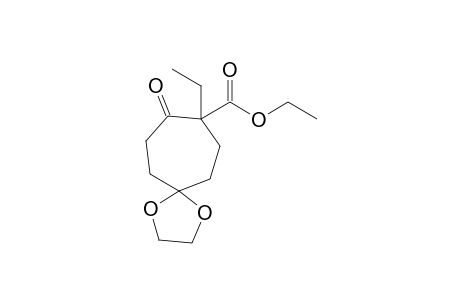 9-Ethoxycarbonyl-9-ethyl-1,4-dioxaspiro[4.6]undecan-8-one