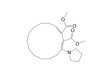 DIMETHYL-3-(1-PYRROLIDINYL)-CIS,TRANS-2,14-CYCLO-TETRADECADIENE-1,2-DICARBOXYLATE