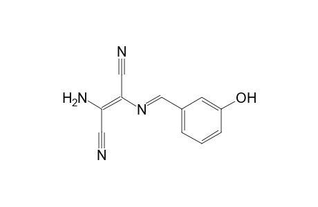 2-Butenedinitrile, 2-amino-3-[[(3-hydroxyphenyl)methylene]amino]-
