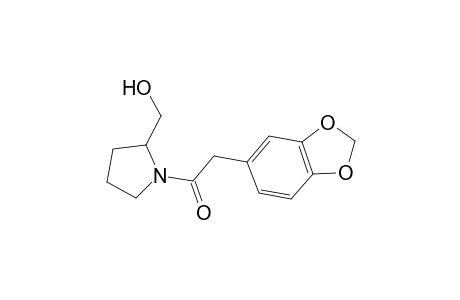 2-Pyrrolidinemethanol, 1-(1,3-benzodioxol-5-ylacetyl)-