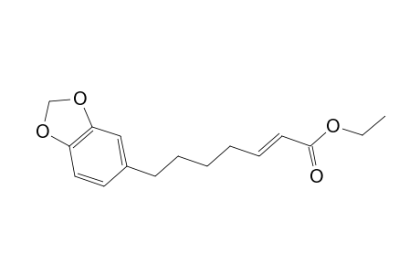 Ethyl (2E)-7-(1,3-benzodioxol-5-yl)-2-heptenoate