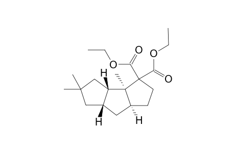 (3aS,3bS,6aR,7aS)-3a,5,5-Trimethyldecahydrocyclopenta[a]pentalen-3,3-dicarbboxylic acid diethyl ester