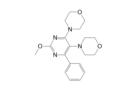 4-(2-Methoxy-4-morpholin-4-yl-6-phenyl-pyrimidin-5-yl)morpholine