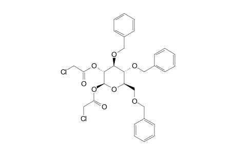 3,4,6-TRI-O-BENZYL-1,2-DI-O-CHLOROACETYL-BETA-D-GLUCOPYRANOSE