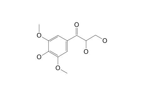2,3-Dihydroxy-1-(4-hydroxy-3,5-dimethoxyphenyl)-1-propanone