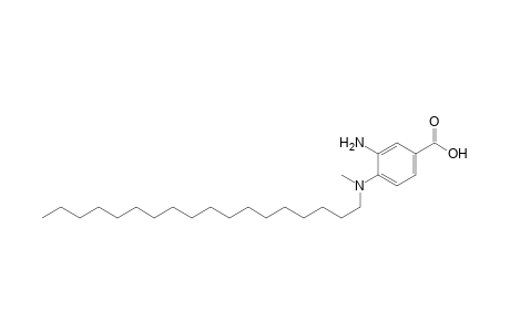 3-Amino-4-[methyl(octadecyl)amino]benzoic acid