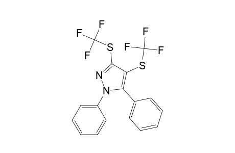 1,5-diphenyl-3,4-bis(trifluoromethylthio)pyrazole