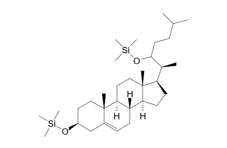 (22RS)-3.beta.,22-Di(trimethylsilyloxy)-5-cholestene