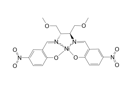 [(2S,3S)-2,3-BIS-[(5-NITROSALICYLIDENE)-AMINO]-1,4-DIMETHOXYBUTANE]-NICKEL-(II)