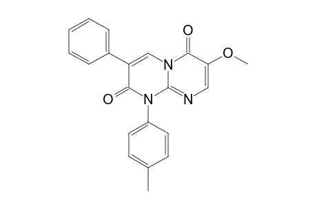 7-Methoxy-3-phenyl-1-p-tolyl-1H-pyrimido[1,2-a]pyrimidine-2,6-dione