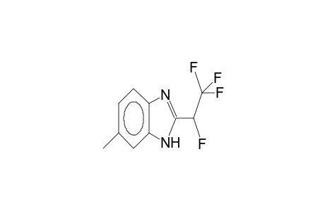 2-(1,2,2,2-tetrafluoroethyl)-6-methylbenzimidazole