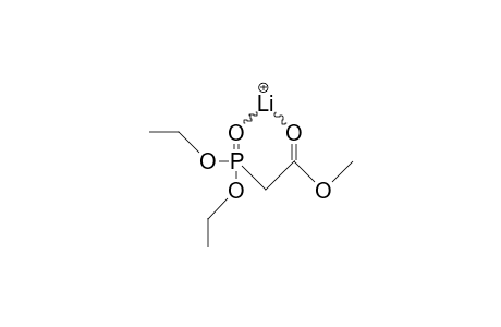 Diethylphosphonoacetic acid, methyl ester lithium cation ligand