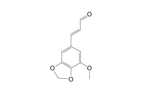 TRANS-3-METHOXY-4,5-METHYLENEDIOXYCINNAMALDEHYDE