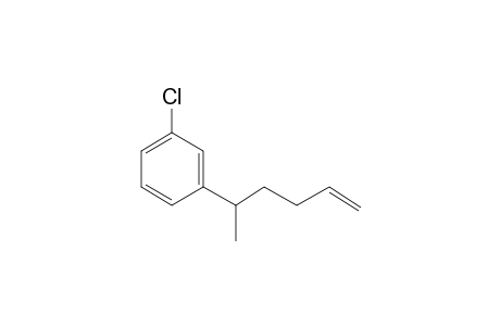 Benzene, 1-chloro-3-(1-methyl-4-pentenyl)-