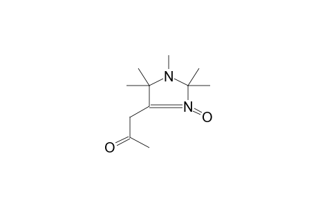 1,2,2,5,5-PENTAMETHYL-4-(ACETYLMETHYL)-3-IMIDAZOLINE-3-OXIDE (KETO)