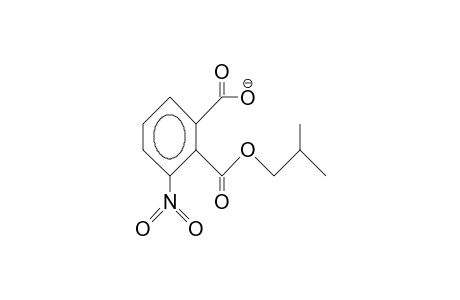 2-Isobutyl-3-nitro-1-phthalate anion