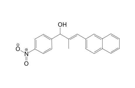 (2E)-2-Methyl-3-(2-naphthyl)-1-(4-nitrophenyl)prop-2-en-1-ol