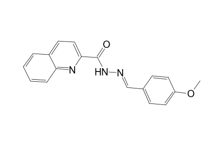 N'-[(E)-(4-Methoxyphenyl)methylidene]-2-quinolinecarbohydrazide