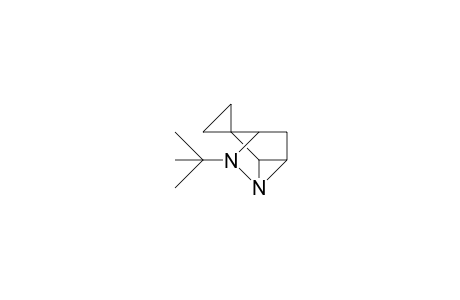 3-tert-Butyl-7-spirocyclopropyl-2,3-diaza-tricyclo(2.2.1.0/2,6/)heptane