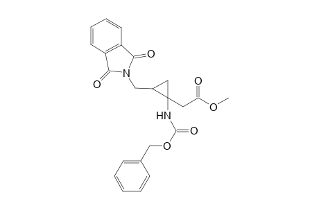 Methyl 2-{2'-(phthalimidomethyl)-1'-N-[(benzyloxycarbonyl)amino]cyclopropyl}-acetate