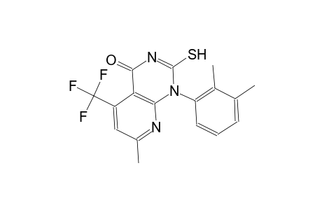 1-(2,3-dimethylphenyl)-7-methyl-2-sulfanyl-5-(trifluoromethyl)pyrido[2,3-d]pyrimidin-4(1H)-one