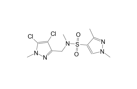 1H-pyrazole-4-sulfonamide, N-[(4,5-dichloro-1-methyl-1H-pyrazol-3-yl)methyl]-N,1,3-trimethyl-