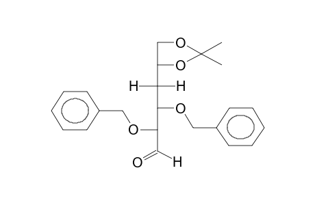 2,3-DI-O-BENZYL-4-DEOXY-5,6-O-ISOPROPYLIDENE-D-ARABINOHEXOSE