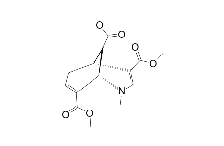 (4,8-DIMETHYL-9-HYDROGEN)-2-METHYL-2-AZABICYCLO-[3.3.1]-NONA-3,7-DIEN-4,8,9-TRICARBOXYLATE