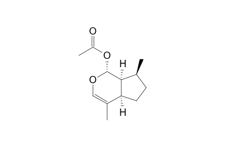 Cyclopenta[c]pyran-1-ol, 1,4a,5,6,7,7a-hexahydro-4,7-dimethyl-, acetate, [1S-(1.alpha.,4a.alpha.,7.beta.,7a.alpha.)]-