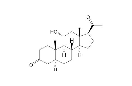 5α-Pregnan-11α-ol-3,20-dione