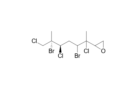 4,7-DIBROMO-3,6,8-TRICHLORO-3,7-DIMETHYL-1,2-EPOXYOCTANE