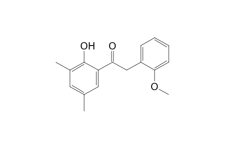 3',5'-dimethyl-2'-hydroxy-2-(o-methoxyphenyl)acetophenone
